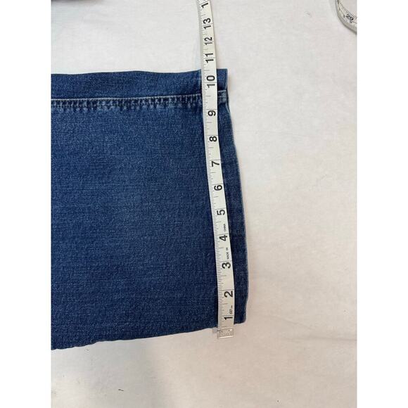 J.Crew Wide Leg Crop Jeans Medium Wash High Rise Women's Size 30 - Picture 6 of 10